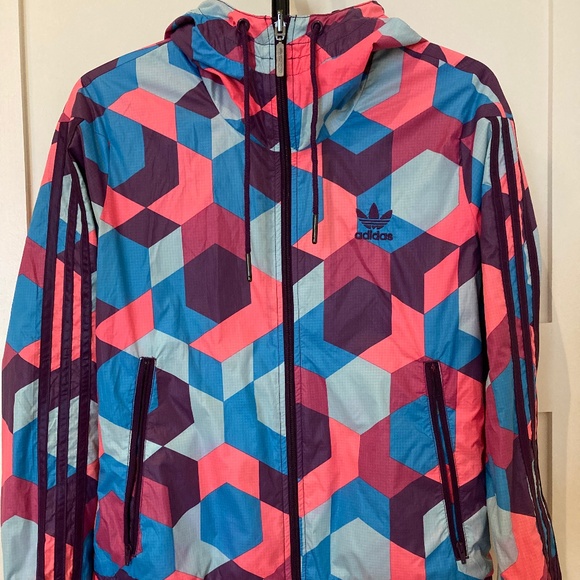 ADIDAS Reversible Athleisure Jacket. Size S - Picture 4 of 9